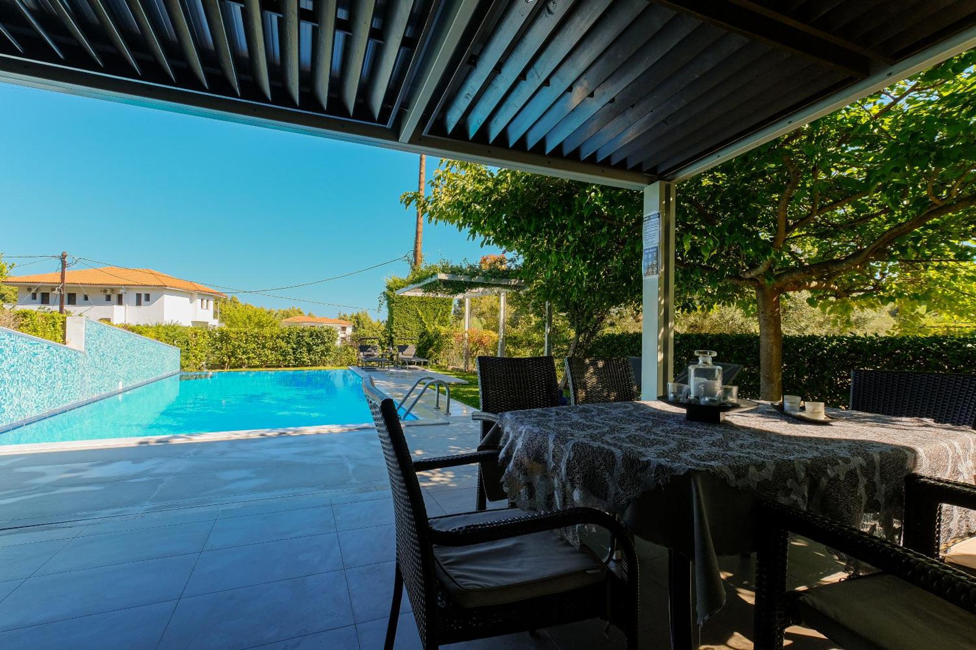 פאליאורי Deluxe Chrousso Pool Villa מראה חיצוני תמונה