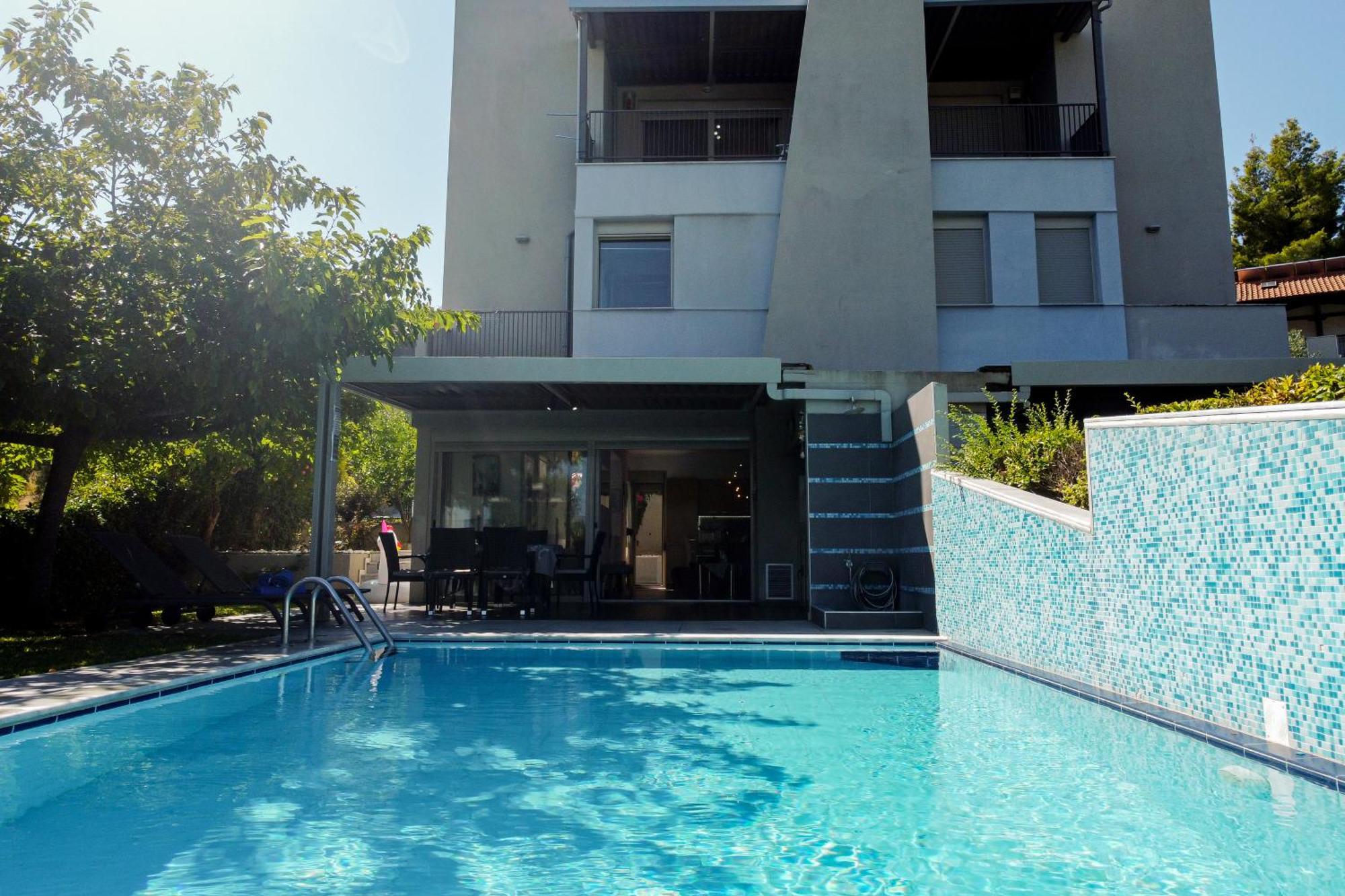 פאליאורי Deluxe Chrousso Pool Villa מראה חיצוני תמונה