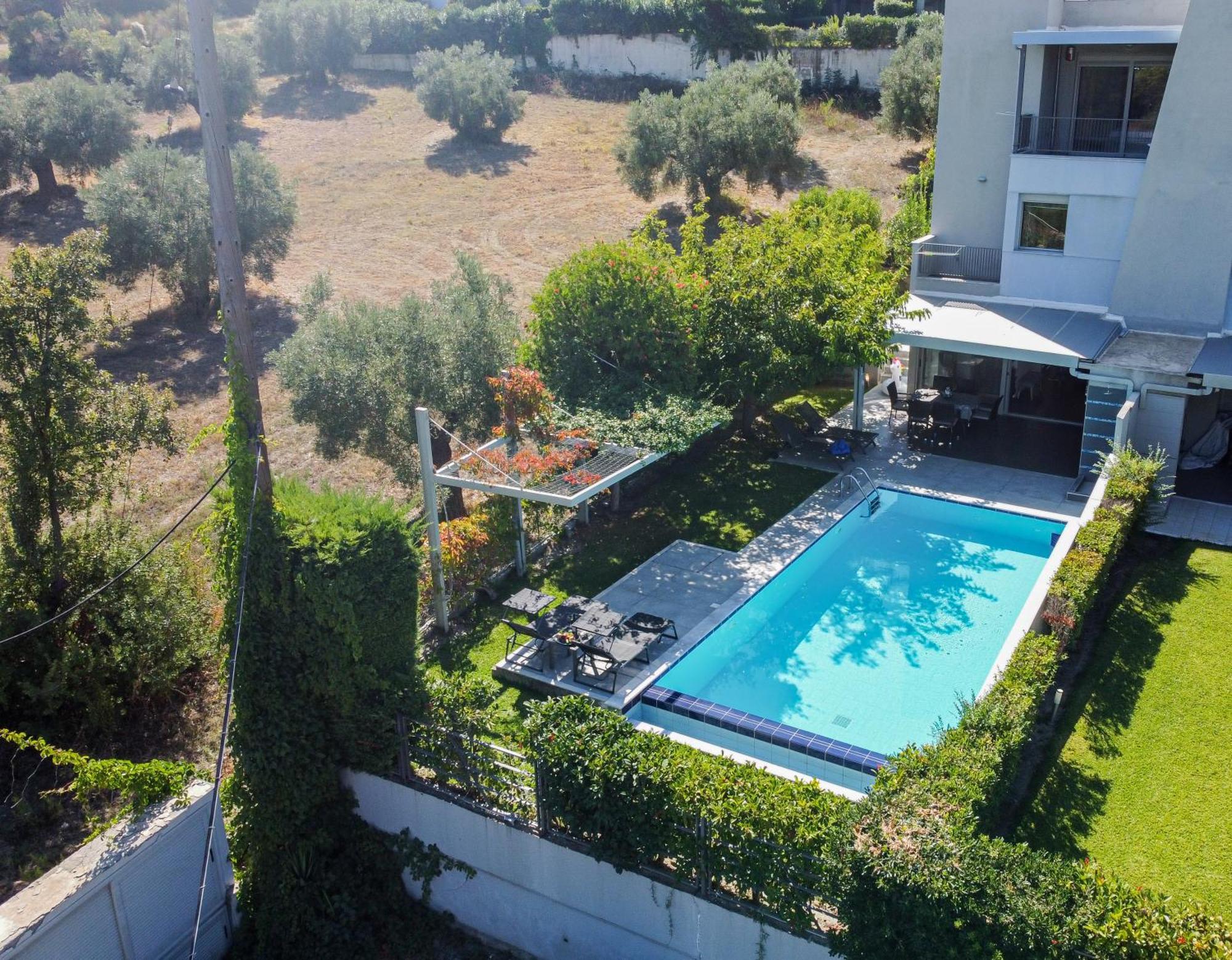 פאליאורי Deluxe Chrousso Pool Villa מראה חיצוני תמונה