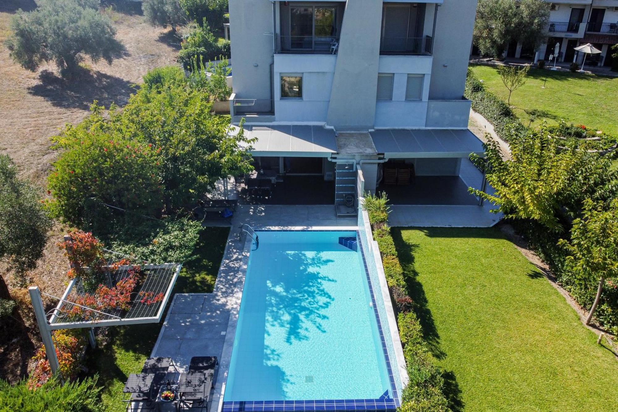 פאליאורי Deluxe Chrousso Pool Villa מראה חיצוני תמונה